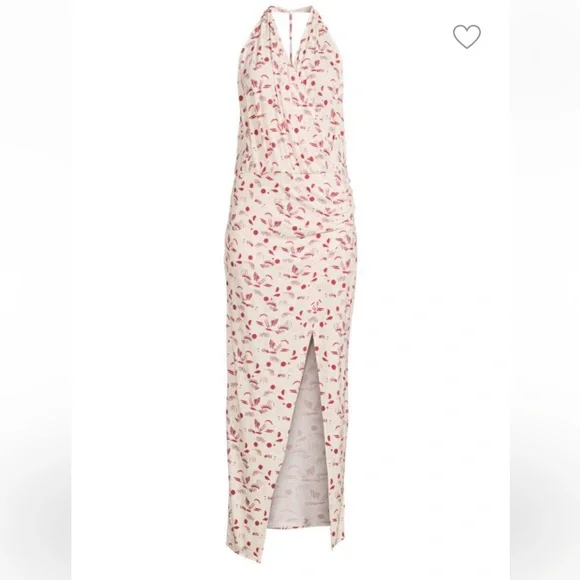 Free People Daria Graphic Maxi Dress Ivory Combo - Picture 2 of 11